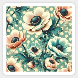 Anemone Flowers Sticker